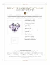 1.16 Ct. Pinkish Purple Spinel from Madagascar Scan Report