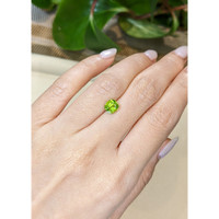 1.61 Ct. Yellowish Green Peridot from Pakistan Life Style