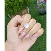 6.38 Ct. Cabochon Moonstone from Madagascar Life Style
