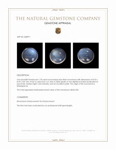 1.78 Ct. Cabochon Moonstone from Madagascar Appraisal