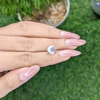 2.24 Ct. Cabochon Moonstone from Madagascar Life Style