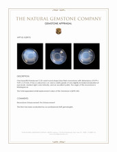 2.20 Ct. Cabochon Moonstone from Madagascar Appraisal