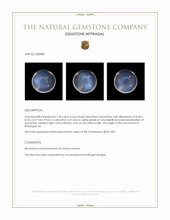 1.96 Ct. Cabochon Moonstone from Madagascar Appraisal