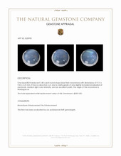 2.80 Ct. Cabochon Moonstone from Madagascar Appraisal