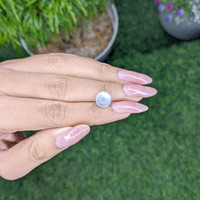 2.80 Ct. Cabochon Moonstone from Madagascar Life Style