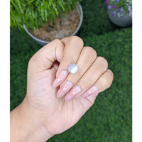 2.80 Ct. Cabochon Moonstone from Madagascar Life Style
