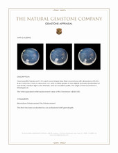 2.10 Ct. Cabochon Moonstone from Madagascar Appraisal