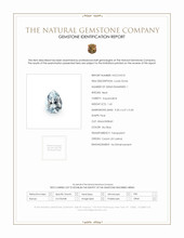 1.65 Ct. Aquamarine from Ceylon (Sri Lanka) Scan Report