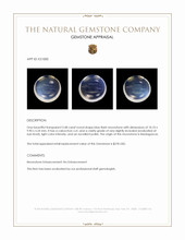 3.48 Ct. Cabochon Moonstone from Madagascar Appraisal