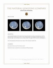 2.98 Ct. Cabochon Moonstone from Madagascar Appraisal