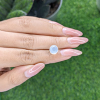 2.98 Ct. Cabochon Moonstone from Madagascar Life Style