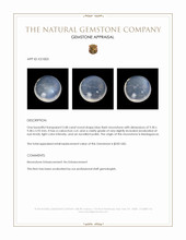 3.48 Ct. Cabochon Moonstone from Madagascar Appraisal