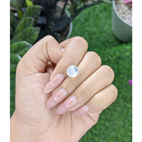 3.18 Ct. Cabochon Moonstone from Madagascar Life Style