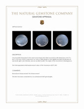 2.00 Ct. Cabochon Moonstone from Madagascar Appraisal