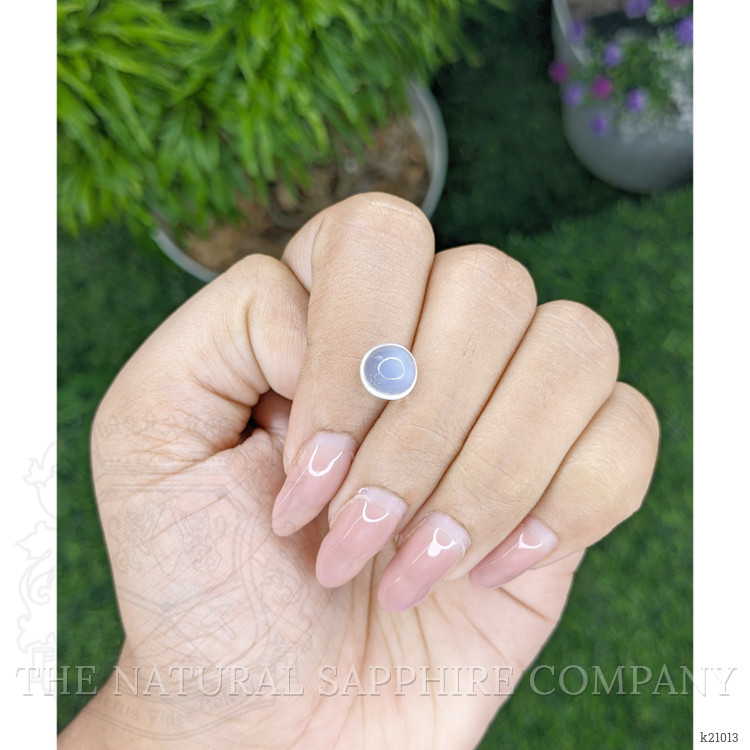2.03 Ct. Blue Flash Cabochon Moonstone from Madagascar