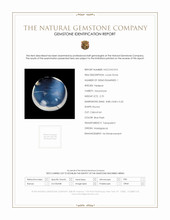 2.70 Ct. Cabochon Moonstone from Madagascar Scan Report