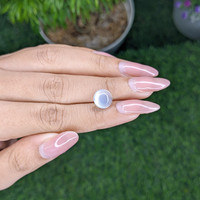 3.00 Ct. Cabochon Moonstone from Madagascar Life Style