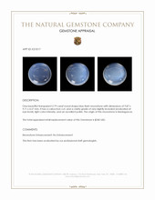 2.79 Ct. Cabochon Moonstone from Madagascar Appraisal