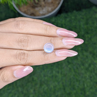 2.79 Ct. Cabochon Moonstone from Madagascar Life Style