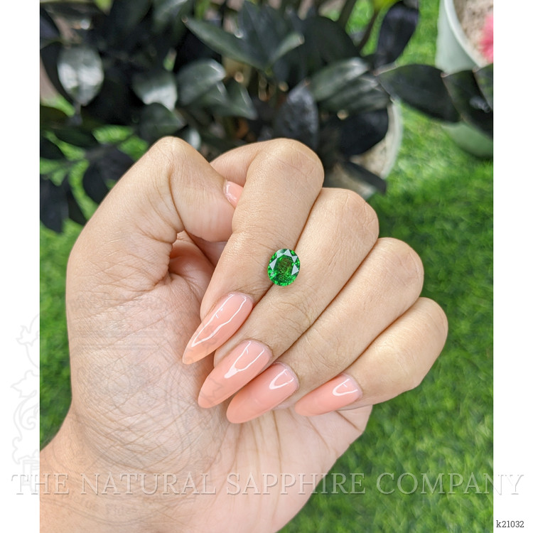 1.54 Ct. Tsavorite Garnet from Tanzania
