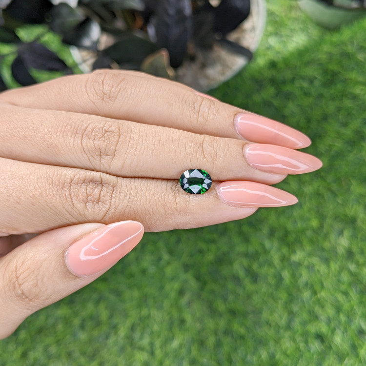 1.56 Ct. Tsavorite Garnet from Tanzania