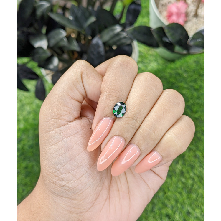 1.56 Ct. Tsavorite Garnet from Tanzania