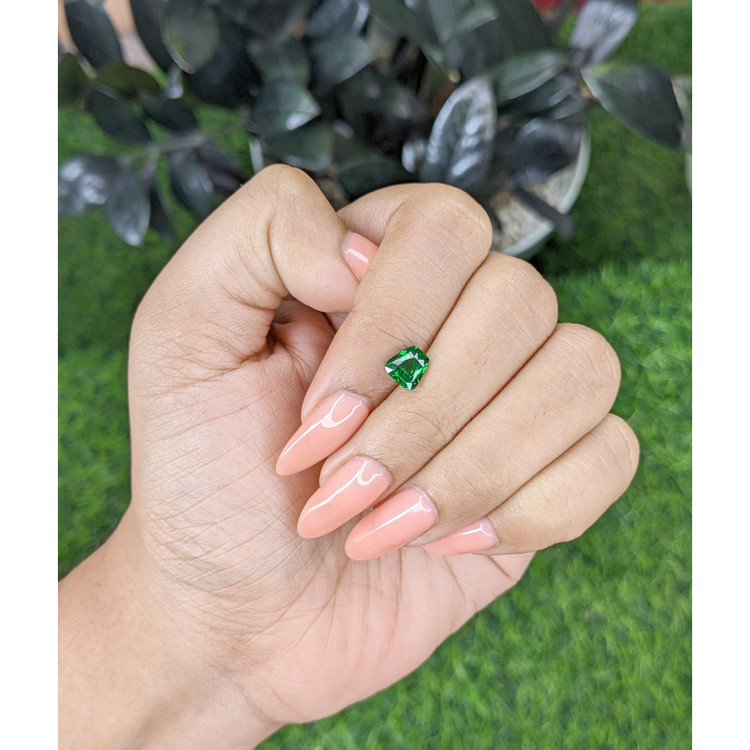 1.28 Ct. Tsavorite Garnet from Tanzania