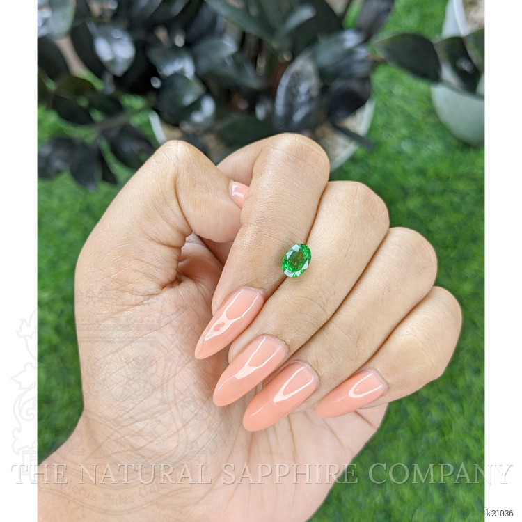 1.52 Ct. Tsavorite Garnet from Tanzania