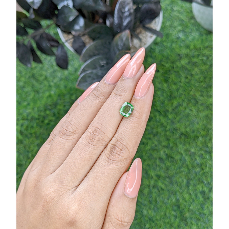 1.65 Ct. Tsavorite Garnet from Tanzania