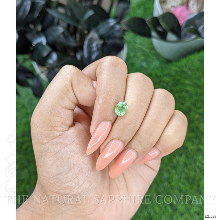 1.64 Ct. Tsavorite Garnet from Tanzania