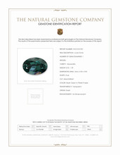 1.39 Ct. Alexandrite from Brazil Scan Report