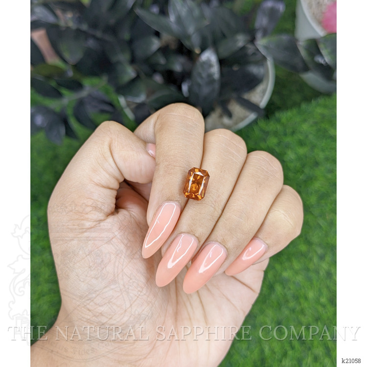 4.32 Ct. Spessartite Garnet from Tanzania