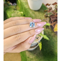 3.21 Ct. Aquamarine from Tanzania Life Style