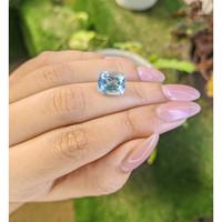 4.59 Ct. Aquamarine from Tanzania Life Style