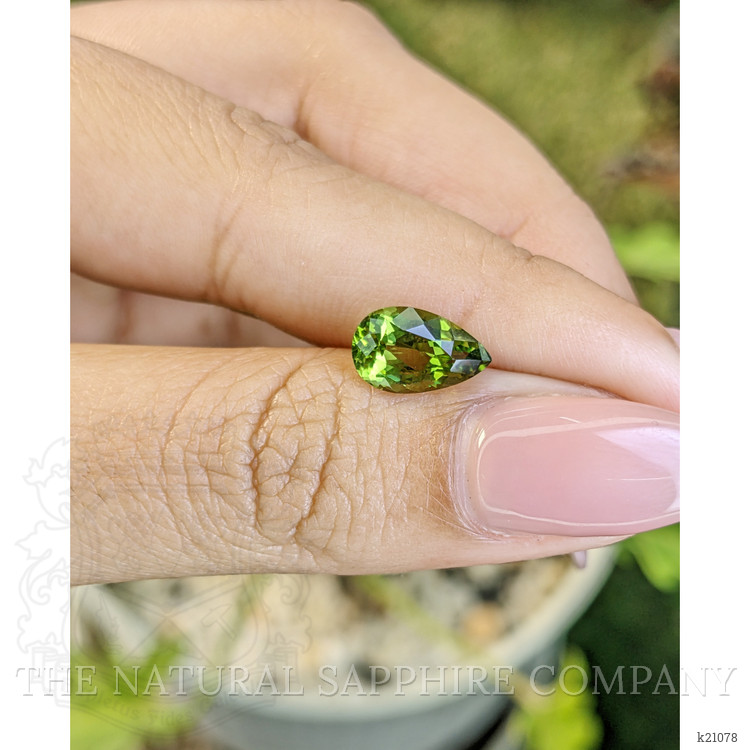 1.98 Ct. Green Tourmaline from Tanzania