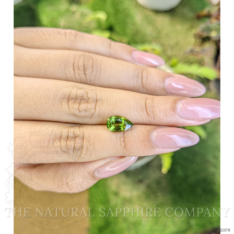 1.98 Ct. Green Tourmaline from Tanzania