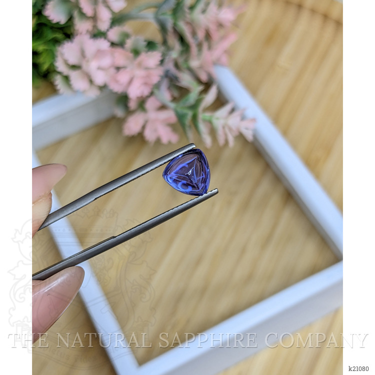 2.92 Ct. Cabochon Tanzanite from Tanzania