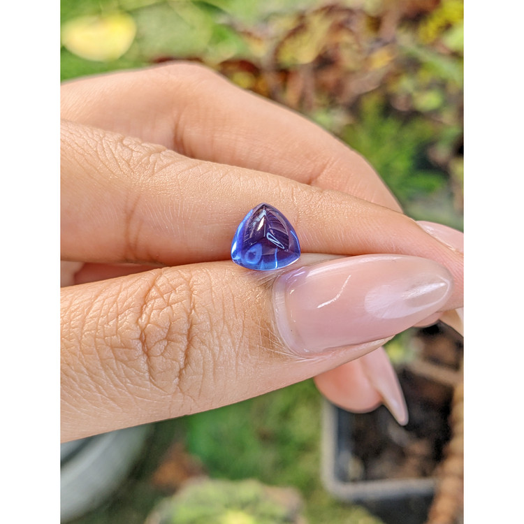 2.92 Ct. Cabochon Tanzanite from Tanzania