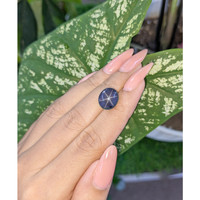 9.50 Ct. Violet Star Spinel from Ceylon (Sri Lanka) Life Style