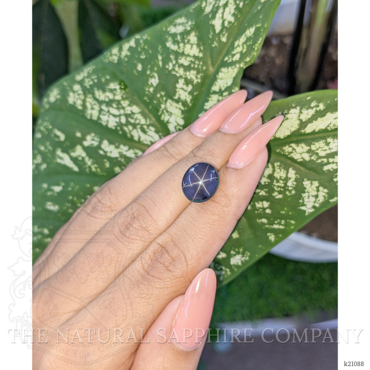 9.50 Ct. Violet Star Spinel from Ceylon (Sri Lanka)