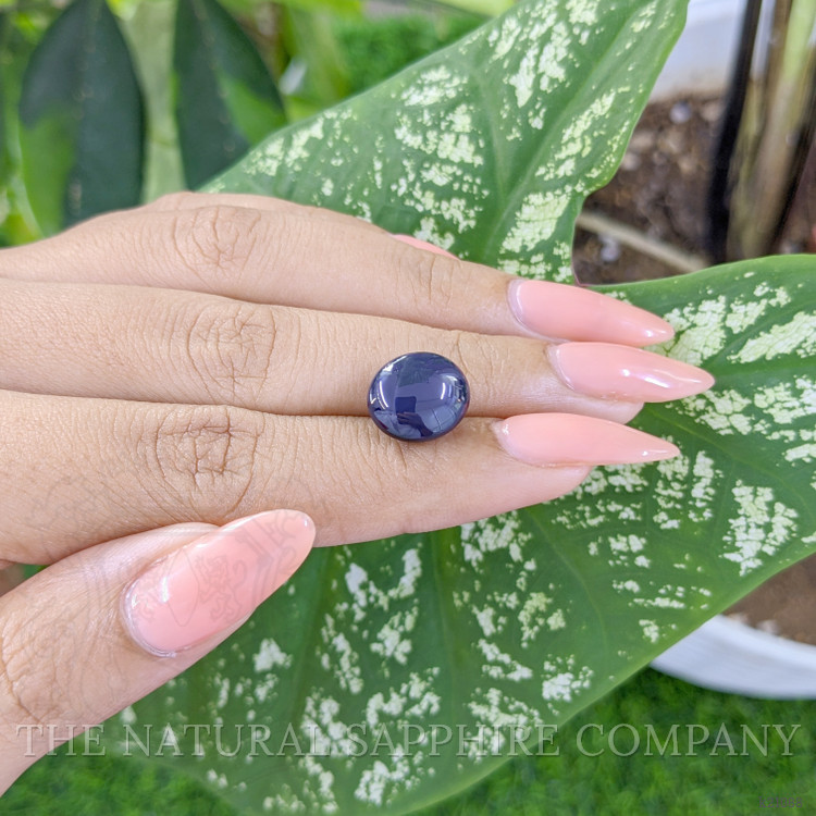 9.50 Ct. Violet Star Spinel from Ceylon (Sri Lanka)