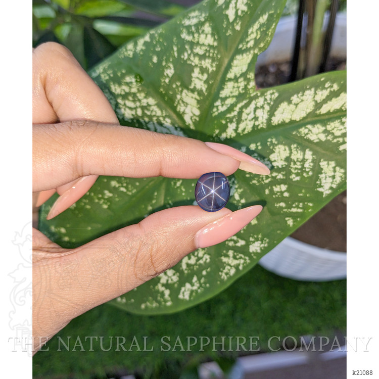 9.50 Ct. Violet Star Spinel from Ceylon (Sri Lanka)