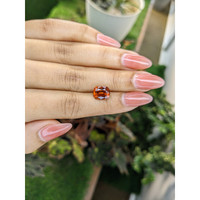 4.03 Ct. Hessonite Garnet from Madagascar Life Style