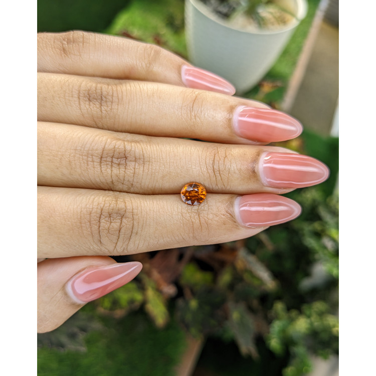 1.01 Ct. Hessonite Garnet from Madagascar