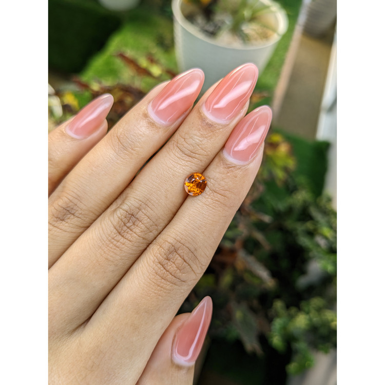 1.01 Ct. Hessonite Garnet from Madagascar