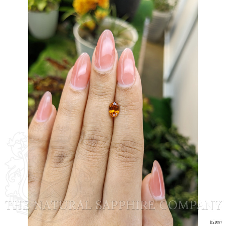 1.15 Ct. Hessonite Garnet from Madagascar