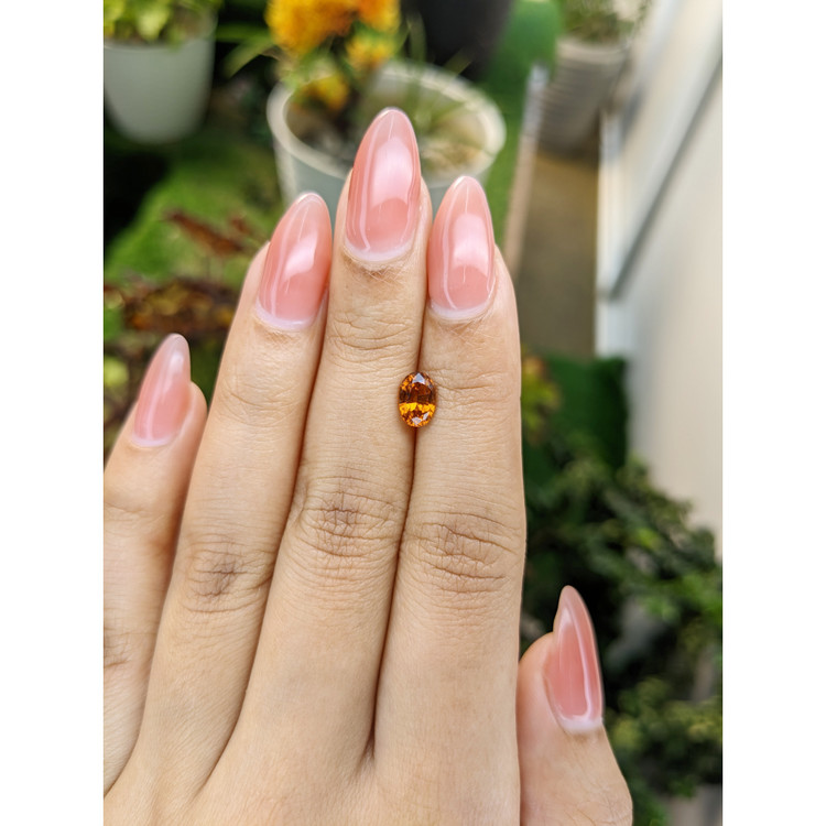 1.15 Ct. Hessonite Garnet from Madagascar