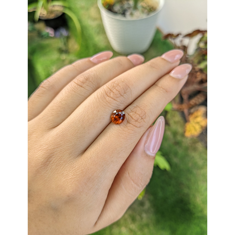 1.63 Ct. Hessonite Garnet from Madagascar