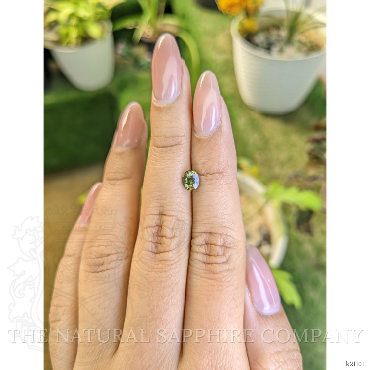 0.98 Ct. Zircon from Ceylon (Sri Lanka)