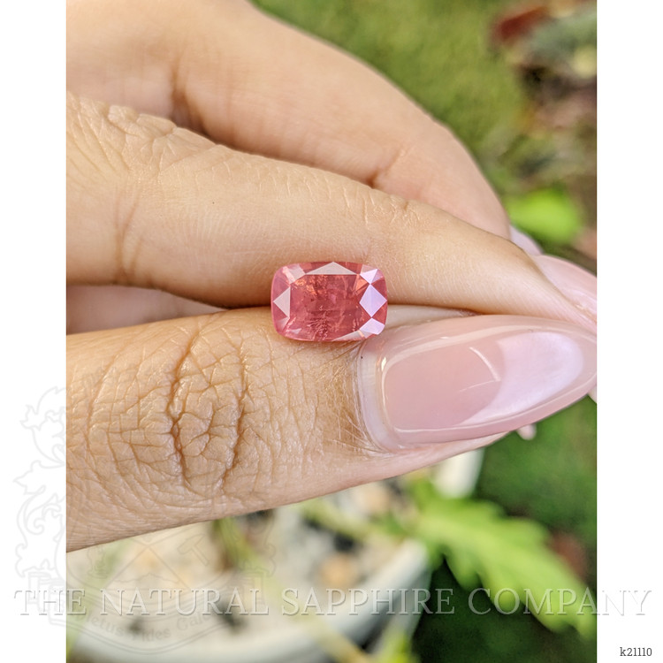 3.02 Ct. Pinkish Orange Spinel from Tanzania